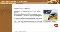 Desktop Screenshot of beneslaw.com
