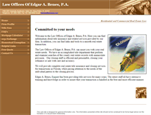 Tablet Screenshot of beneslaw.com